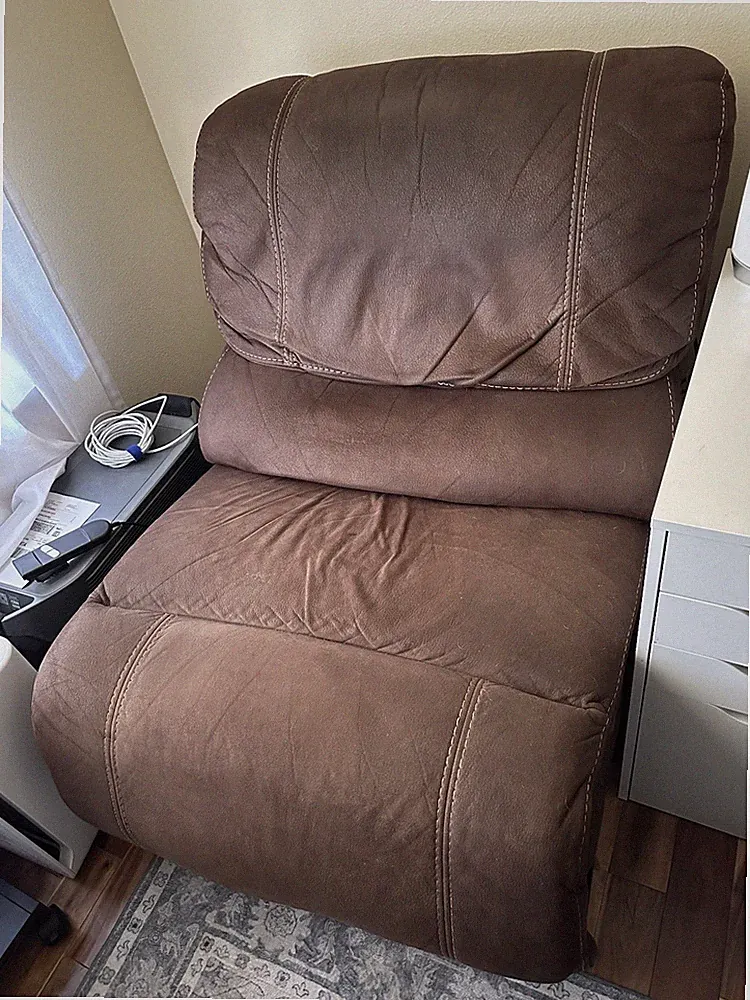 Power Fabric Recliner