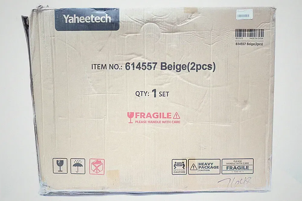 Yaheetech 614557 Beige Outdoor Zero Gravity Recliner Loung Chair